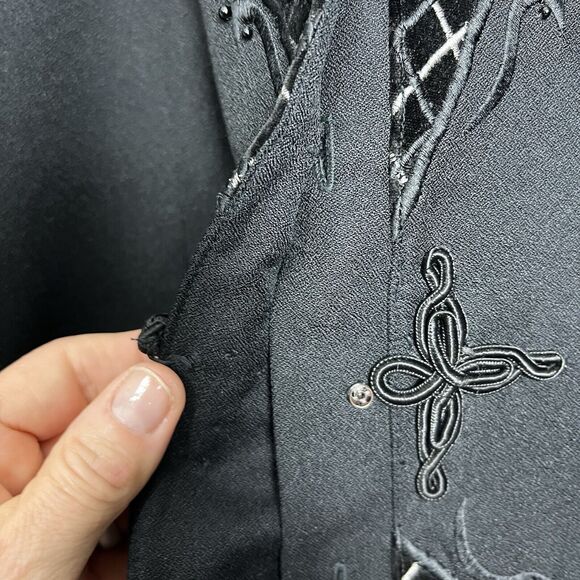 Ben Marc International Blazer Jacket Womens 20 Church Retro Glamcore Whinsigoth - Picture 5 of 11